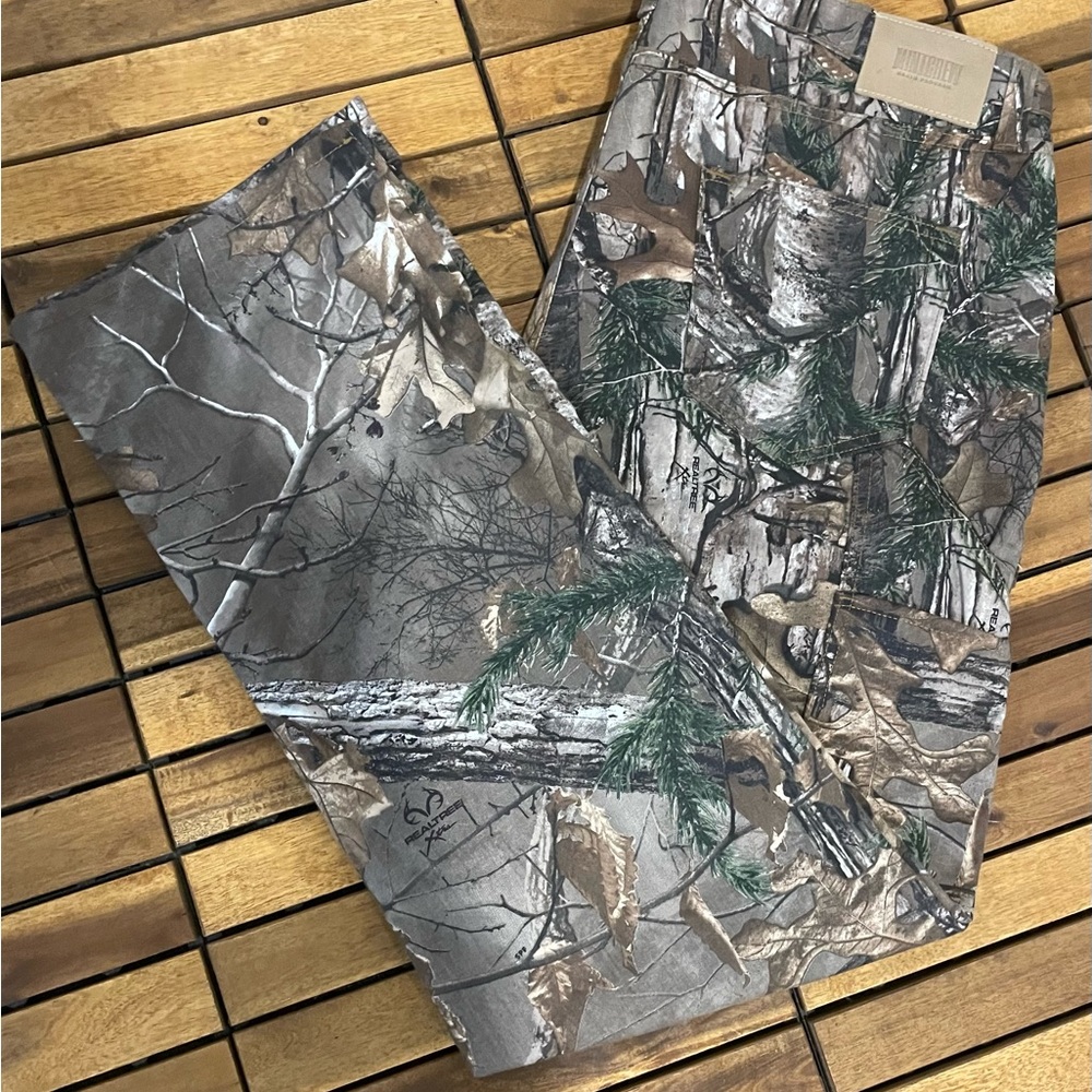 MINTCREW FLARED CARPENTER PANT (REAL TREE) size 40
